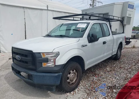 2017 Ford F-150 Xl из США, поврежденный, VIN 1FTEX1C81HFB35201